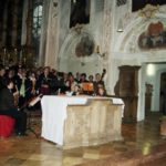 Besuch des Kirchenchor Menà