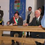 Unterzeichnung Partnerschaft in Fischbachau
